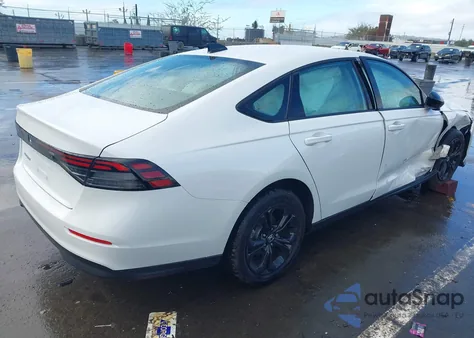 2025 Honda Accord Se z USA, uszkodzony, nr VIN 1HGCY1F43SA007027